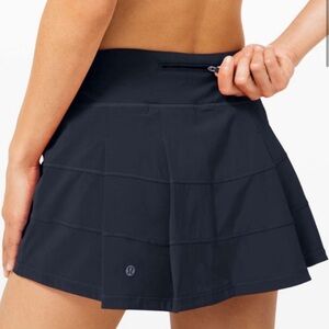 Lululemon Pace Rival Skirt Navy Size 8 Tall